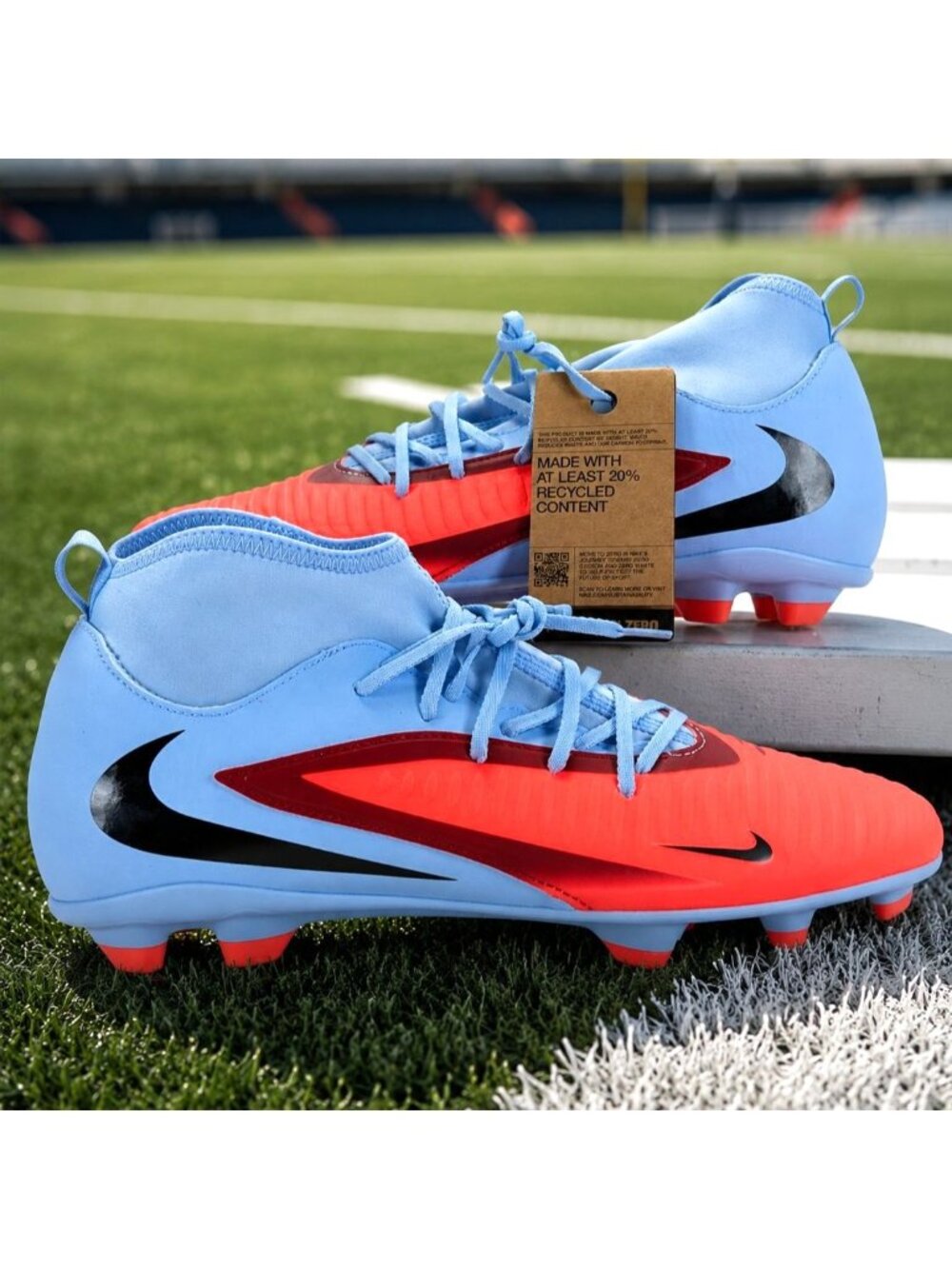 Nike Phantom 6 High Club MG SCARY GOOD Pack HQ2275-400 Mens 12 Soccer Cleats